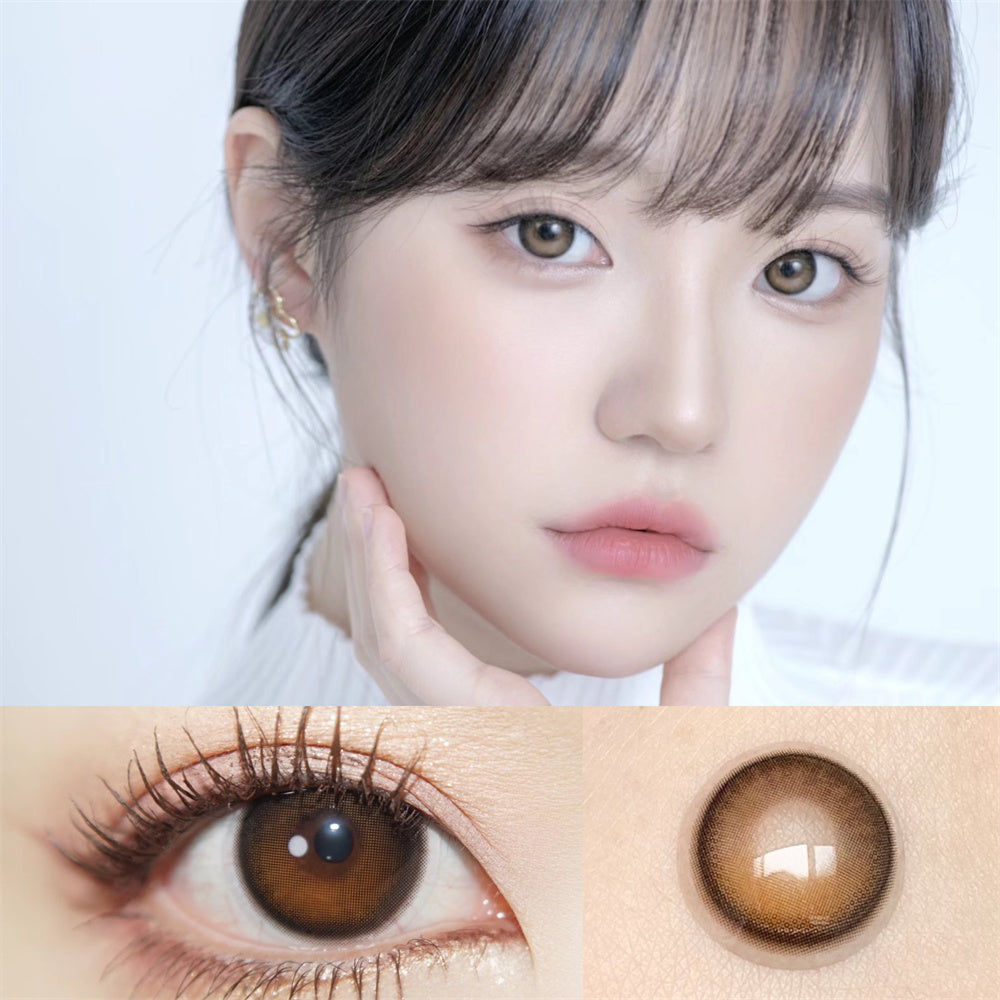 Morningcon Black and the future Colored Contact Lenses For Eyes Half Yearly 2pcs