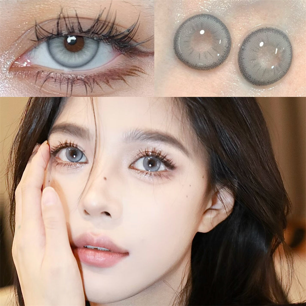 Morningcon 50℃ Colored Contact Lenses For Eyes Half Yearly 2pcs