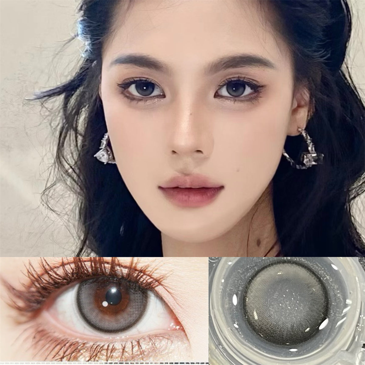 Morningcon Basque Colored Contact Lenses For Eyes Half Yearly 2pcs