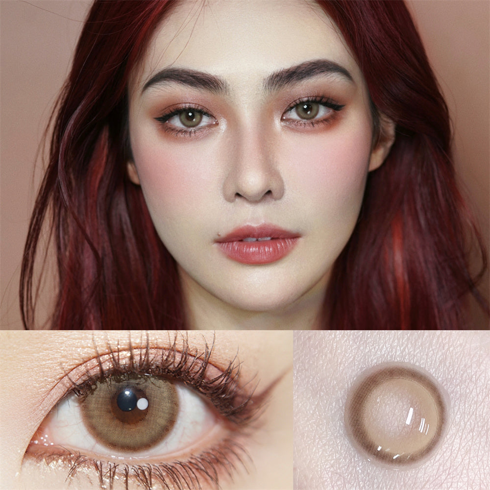 Morningcon Aoki alpaca Colored Contact Lenses For Eyes Half Yearly 2pcs