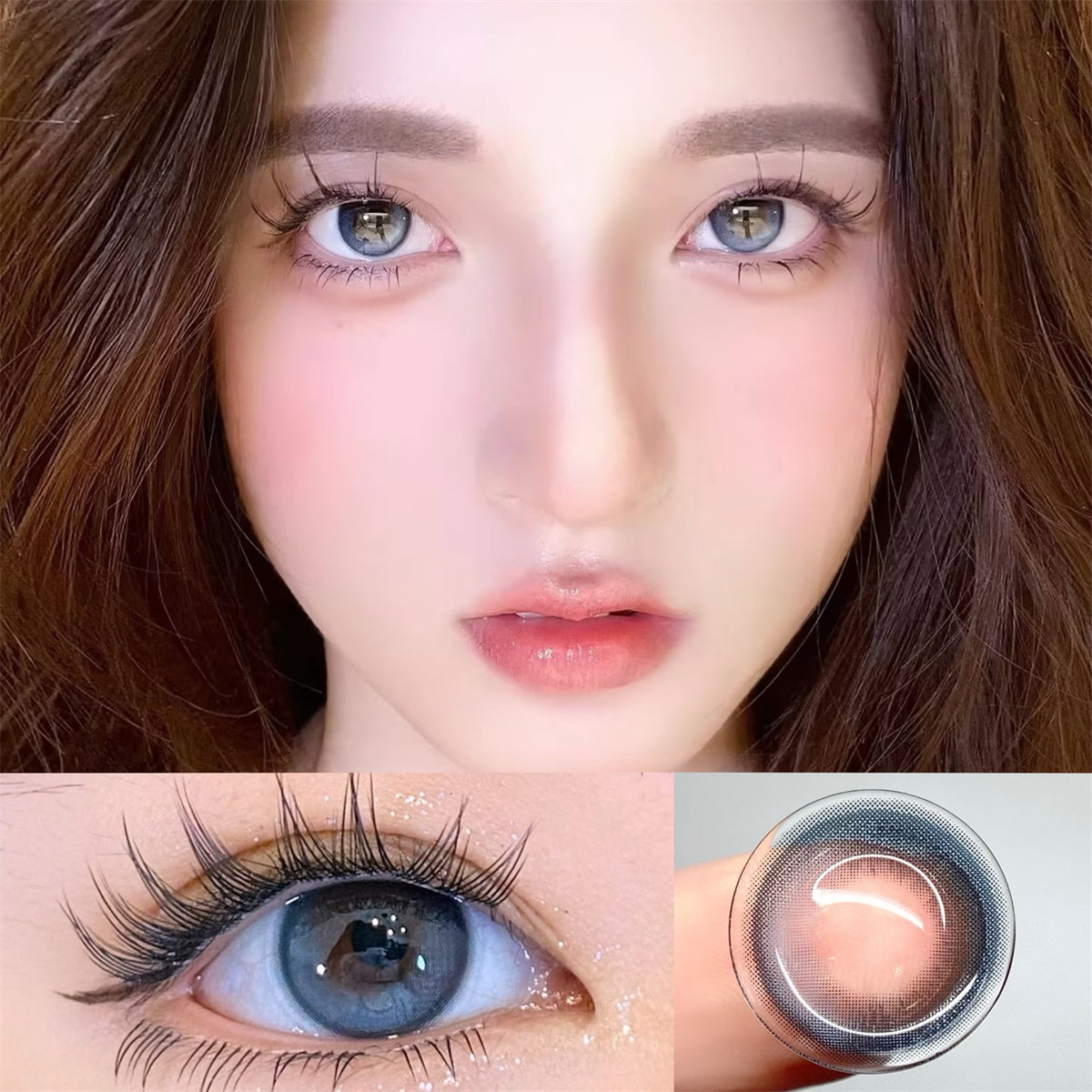 Morningcon Basque Colored Contact Lenses For Eyes Half Yearly 2pcs