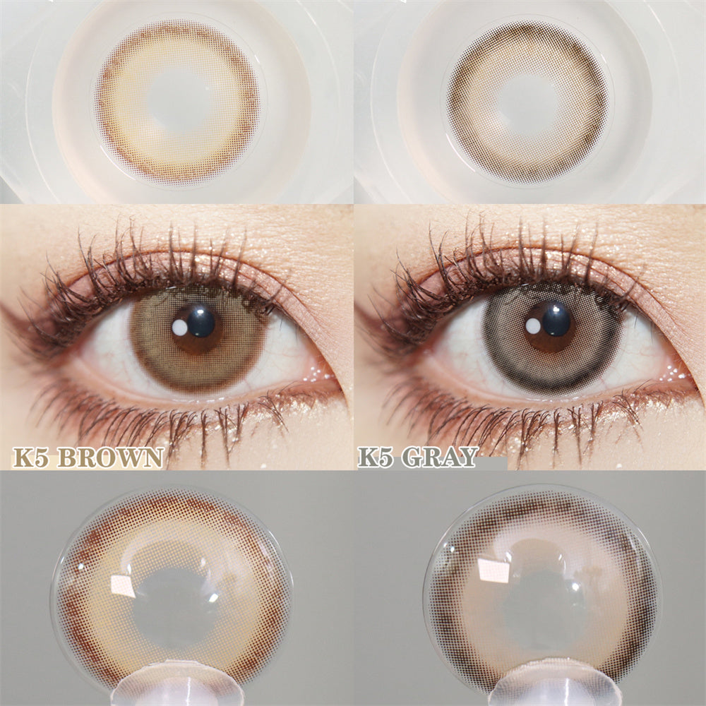 Morningcon Aoki alpaca Colored Contact Lenses For Eyes Half Yearly 2pcs