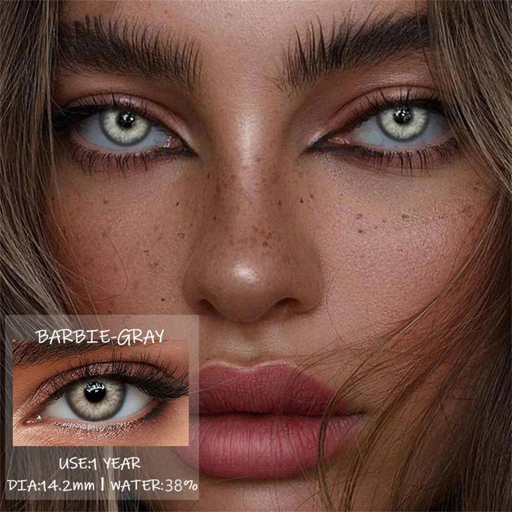 Morningcon Barbie-F25 Colored Contact Lenses For Eyes Half Yearly 2pcs