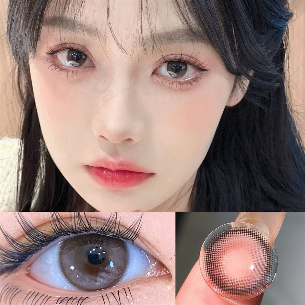 Morningcon Basque Colored Contact Lenses For Eyes Half Yearly 2pcs