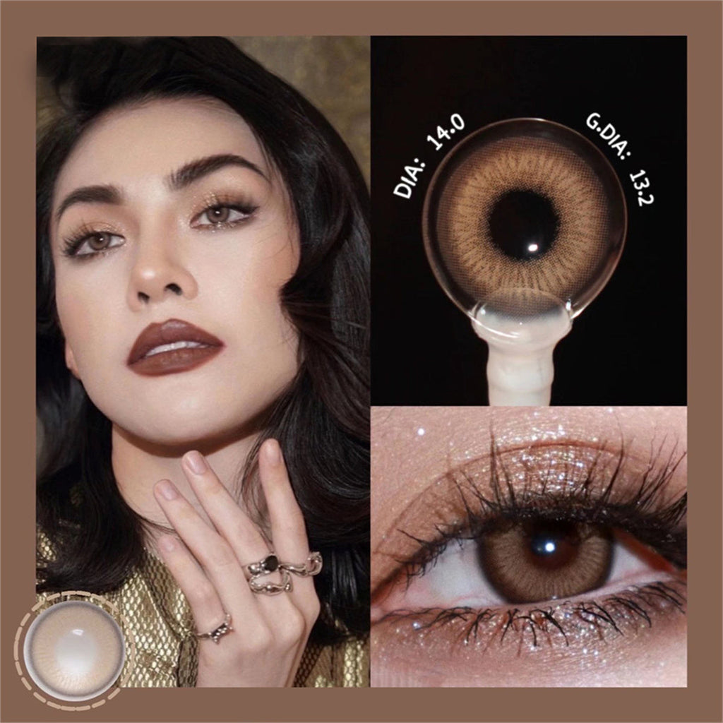 Morningcon Ancient Egyptian Colored Contact Lenses For Eyes Half Yearly 2pcs