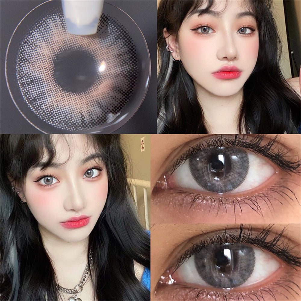 Morningcon Aman Colored Contact Lenses For Eyes Half Yearly 2pcs