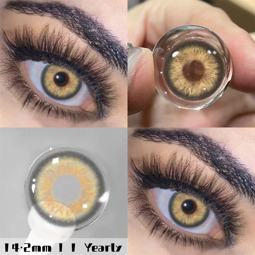 Morningcon Barbie-F25 Colored Contact Lenses For Eyes Half Yearly 2pcs
