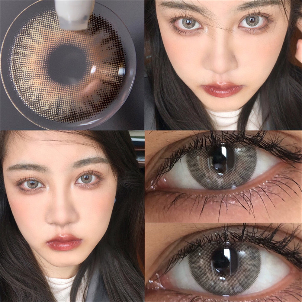 Morningcon Aman Colored Contact Lenses For Eyes Half Yearly 2pcs