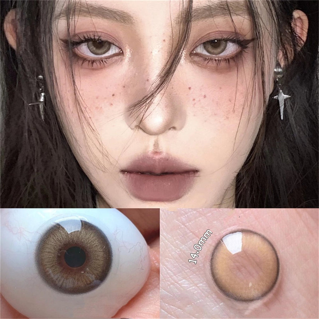 Morningcon Ancient Egyptian Colored Contact Lenses For Eyes Half Yearly 2pcs