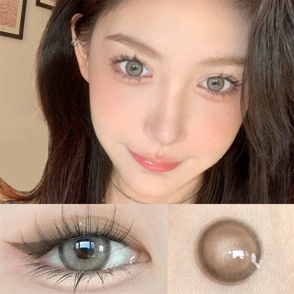 Morningcon Aoki alpaca Colored Contact Lenses For Eyes Half Yearly 2pcs