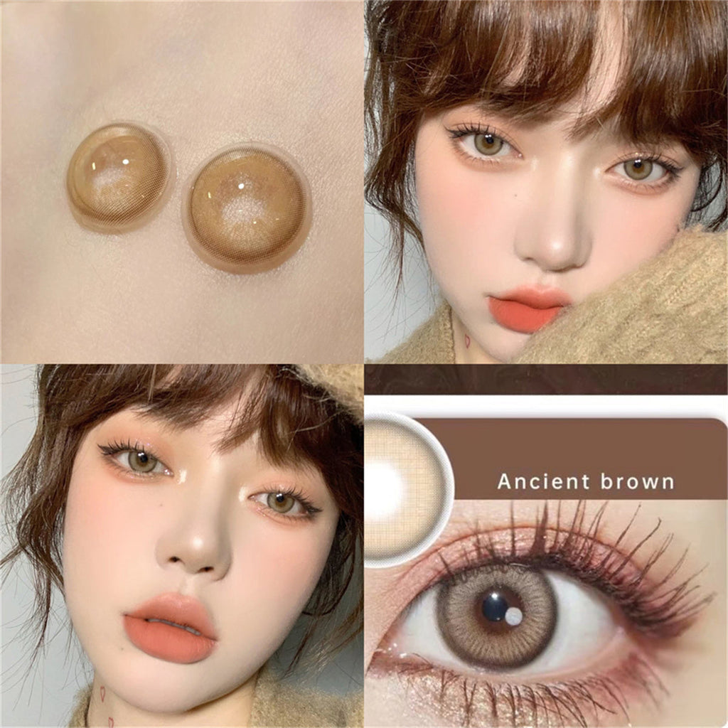 Morningcon Ancient Egyptian Colored Contact Lenses For Eyes Half Yearly 2pcs