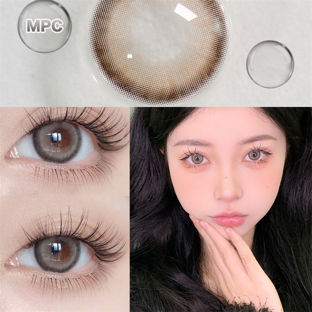 Morningcon Aoki alpaca Colored Contact Lenses For Eyes Half Yearly 2pcs