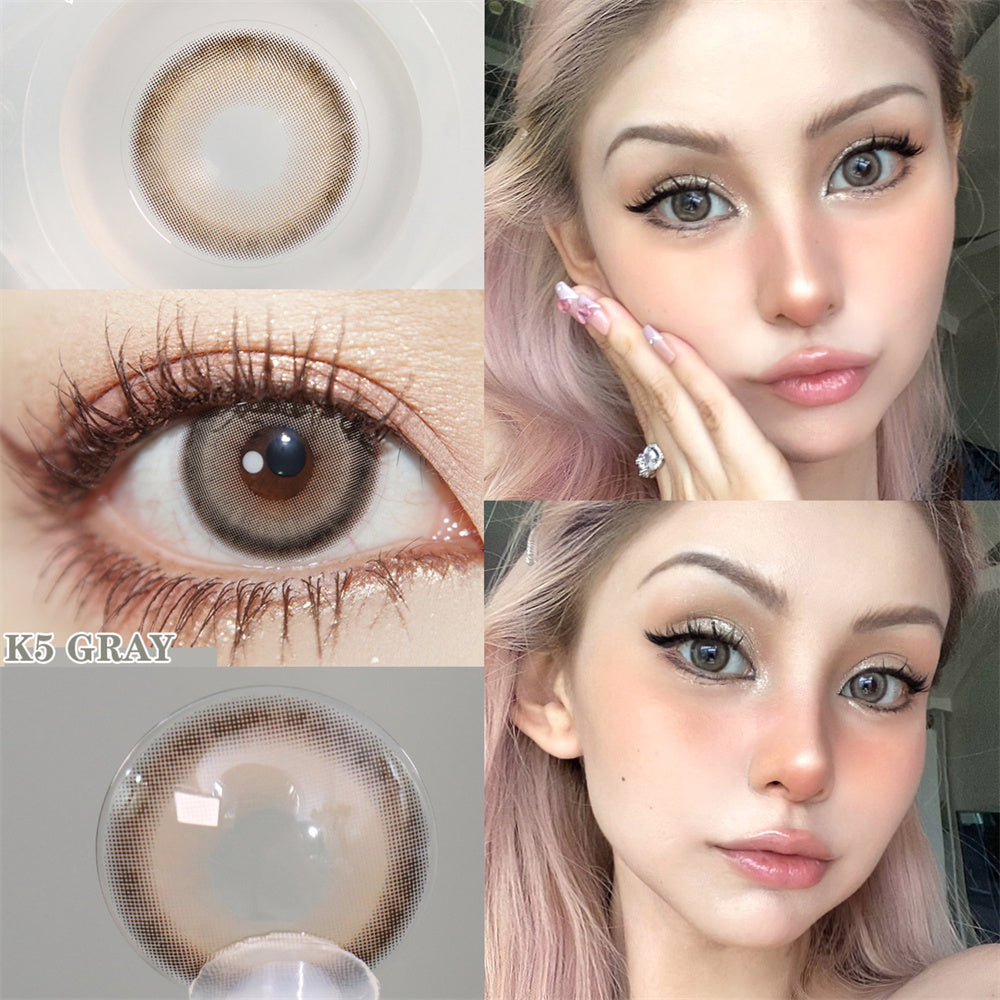 Morningcon Aoki alpaca Colored Contact Lenses For Eyes Half Yearly 2pcs