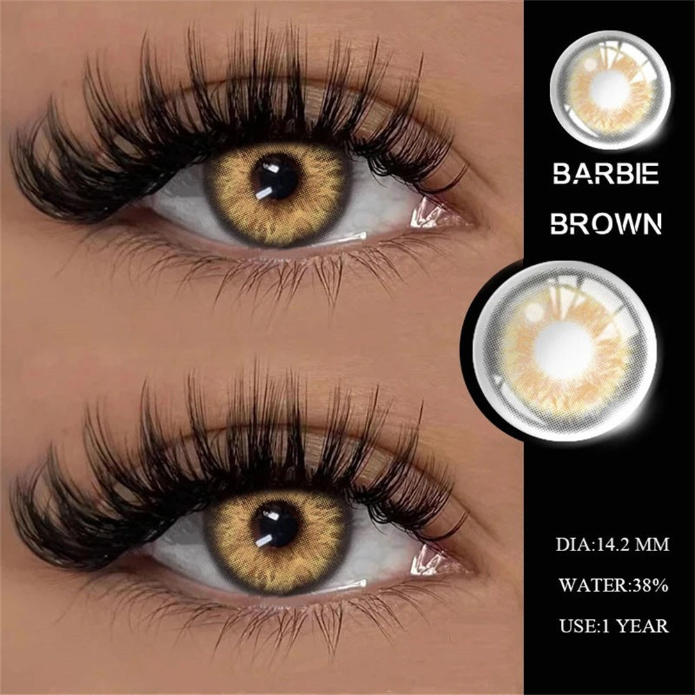 Morningcon Barbie-F25 Colored Contact Lenses For Eyes Half Yearly 2pcs