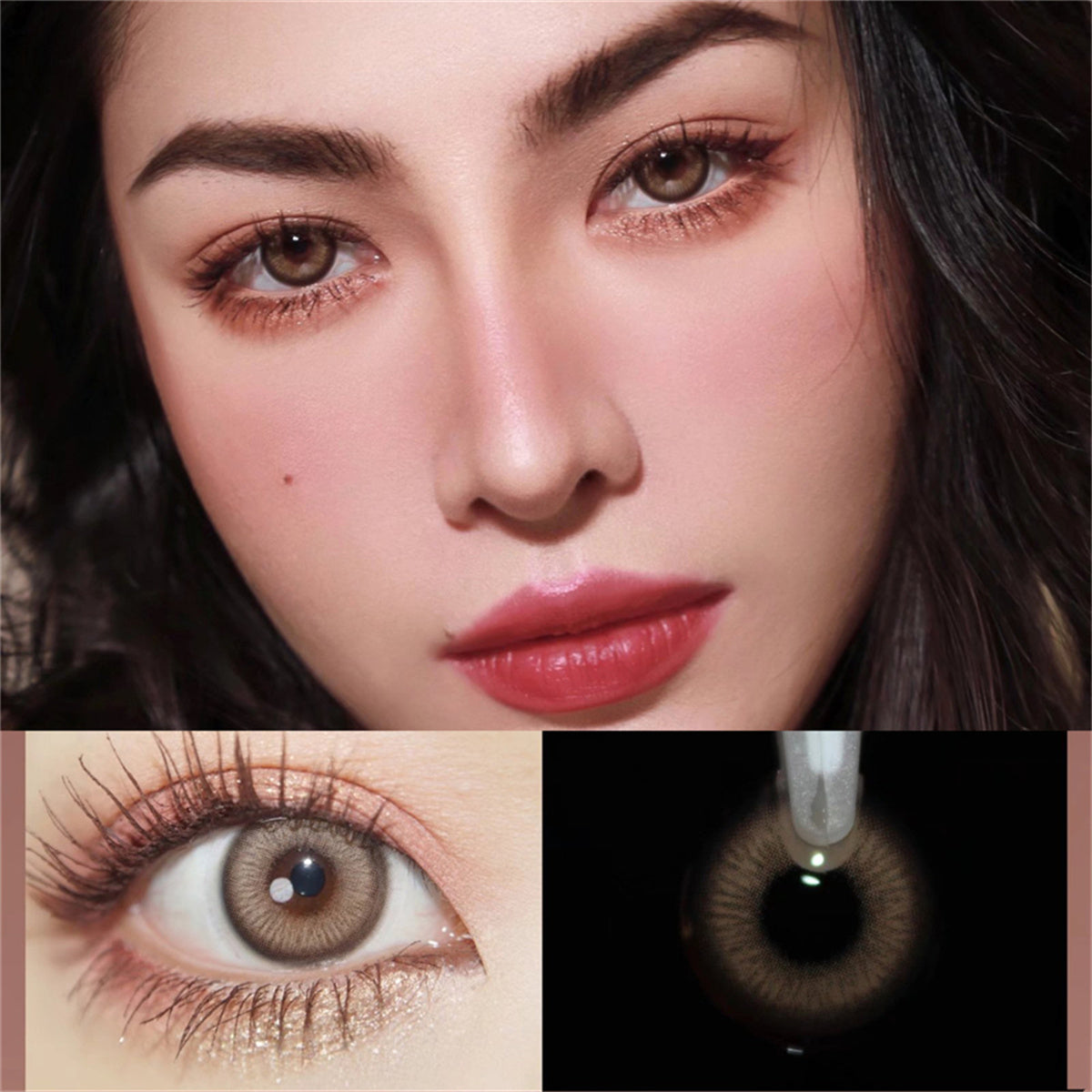 Morningcon Ancient Egyptian Colored Contact Lenses For Eyes Half Yearly 2pcs