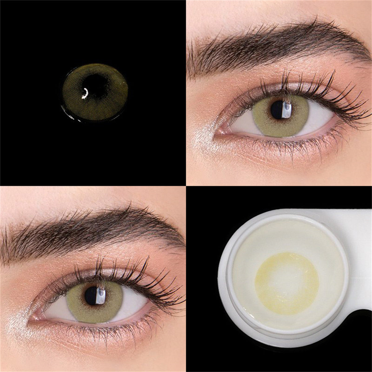 Morningcon Aurora Colored Contact Lenses For Eyes Half Yearly