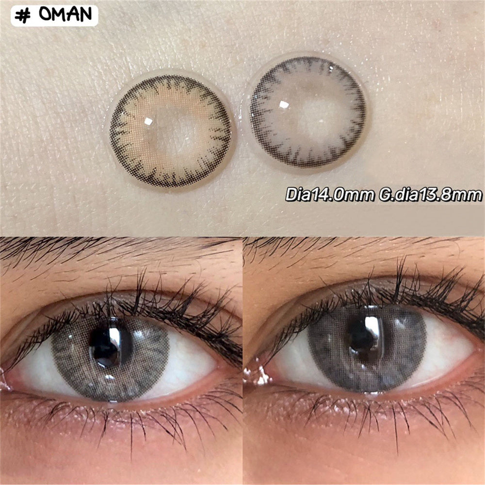 Morningcon Aman Colored Contact Lenses For Eyes Half Yearly 2pcs