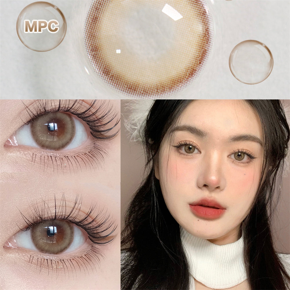 Morningcon Aoki alpaca Colored Contact Lenses For Eyes Half Yearly 2pcs