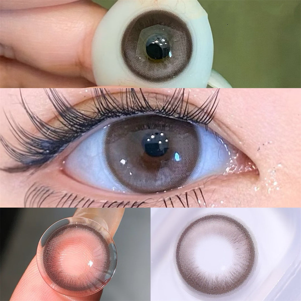 Morningcon Basque Colored Contact Lenses For Eyes Half Yearly 2pcs