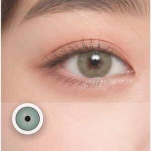 Aegean Sea II Green Prescription Colored Contact Lenses