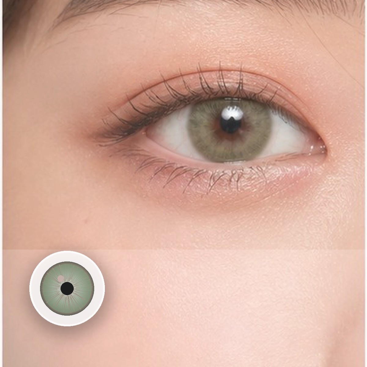 Angeles PRO Green Colored Contact Lenses - Image 2