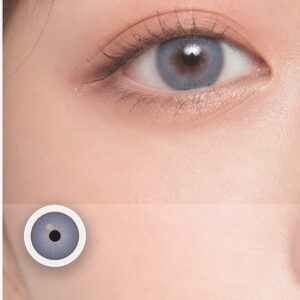 Cyber Dark Blue Prescription Cosplay Colored Contact Lenses