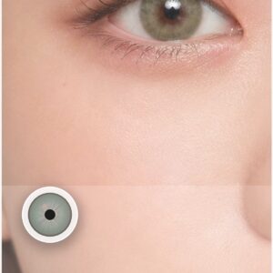Glacier Ash Green Colored Contact Lenses