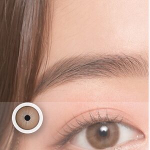 Magic Coral Gold Brown Prescription Cosplay Colored Contact Lenses