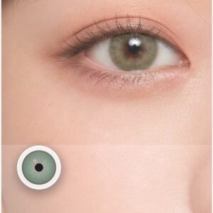 Meta Green Prescription Colored Contact Lenses