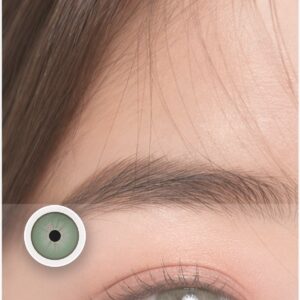 Pro Halo Iris Green Colored Contact Lenses