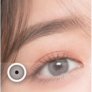 Tiny Iris Grey Small Pupil Prescription Colored Contact Lenses